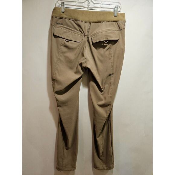 Columbia Capri Pants Zippered Pockets Bryce Canyon UPF 50 Brown Women's Small - Picture 4 of 8